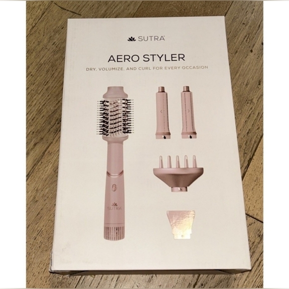 NWT Sutra AERO Styler Pink Hair Styling Tool Set $299 - Picture 5 of 12